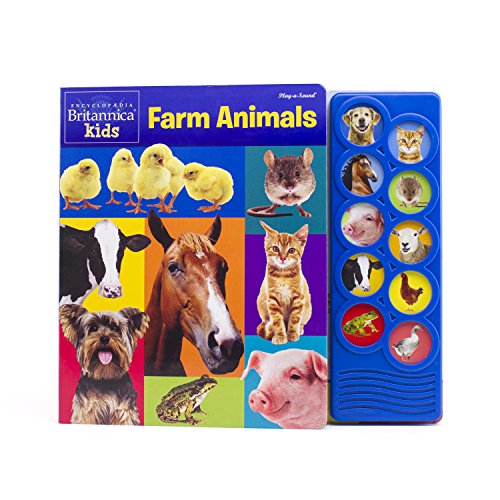 Encyclopedia Britannica - Kids Farm Animals Listen and Learn Sound Book - PI Kids: 1 (Disney Princess)