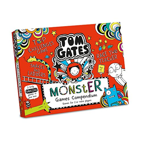 University Games Tom Gates Monster Board Games Compendium
