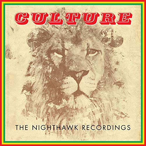A CD cover featuring a lion's face, with red, green, and orange border.