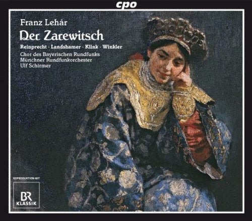 CD cover featuring a man in ornate blue and gold costume.