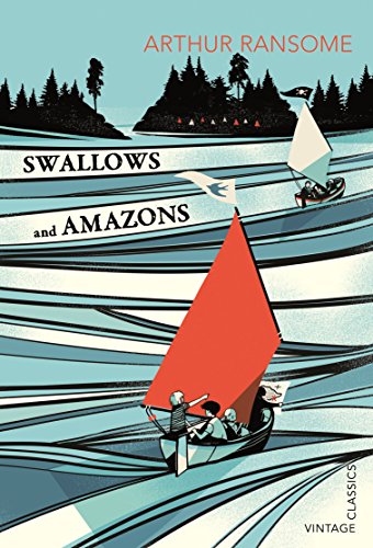 "Book cover featuring two sailboats on water, with title and author's name."