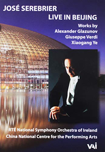 DVD cover featuring a conductor and a modern building with a glass dome.