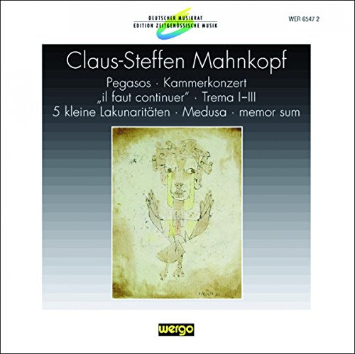 James Avery - Claus-Steffen Mahnkopf: Pegasos: Kammerkonzert and Other Works [CD]