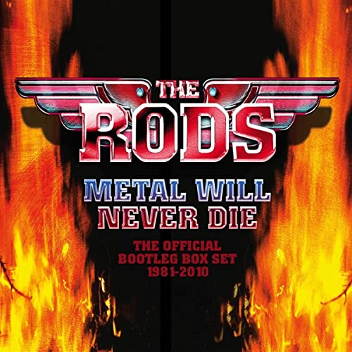 The Rods - Metal Will Never Die - The Official Bootleg Box Set 1981-2010 (4CD Clamshell Box) [CD]