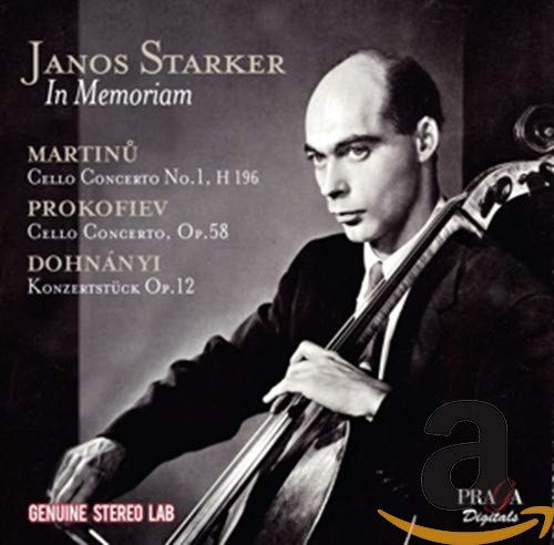 Janos Starker - In Memoriam Janos Starker: Cello masterworks of the 20th Century [CD]