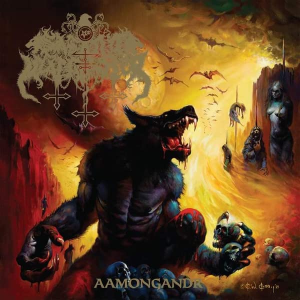 Satanic Warmaster - Aamongandr (Gold Disc)-SATANIC WARMASTER [CD]
