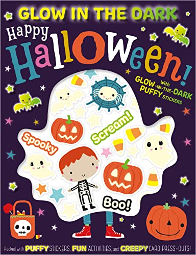 Happy Halloween! (Glow in the Dark Puffy Stickers)