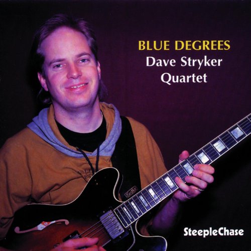 "Album cover featuring a man holding a guitar against a dark background."