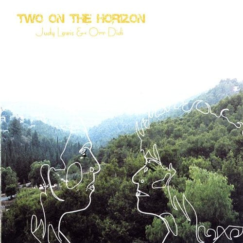 "CD cover art featuring a forest landscape with stylized white line drawings and yellow text."