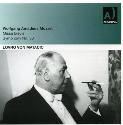 CD cover with black and white photo of man in tuxedo holding baton.