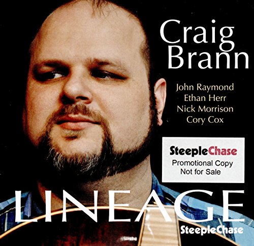Album cover featuring a man with a guitar, text reads "Craig Brann, Lineage".