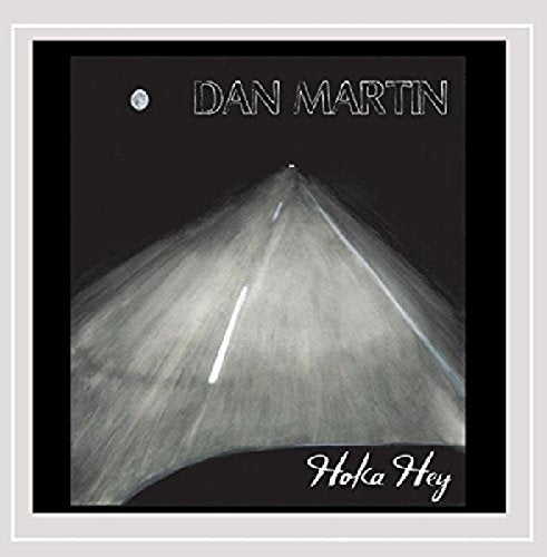 Album cover with a road at night, lit by headlights, and "Dan Martin - Hoka Hey" text.