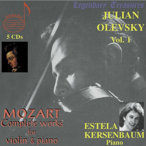 Olevsky/kersenbaum - Mozart - Complete Works for Violin & Piano [CD]