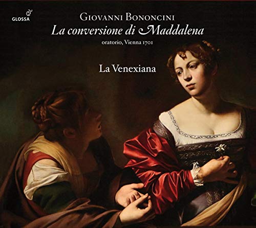 "CD cover featuring a Renaissance painting of two women in 18th-century attire."