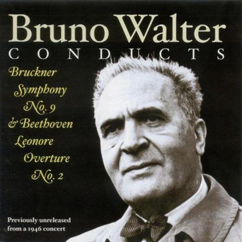 CD cover featuring Bruno Walter with text on a black background.