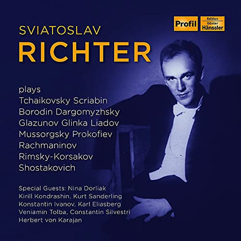 Svjatoslav Richter - Pyotr Ilyich Tchaikovsky / Alexander Scriabin / Sergei Sergeyevich Prokofiev / Dmitri Shostakovich / Mikhail Glinka / Sergei Rachmaninoff [CD]