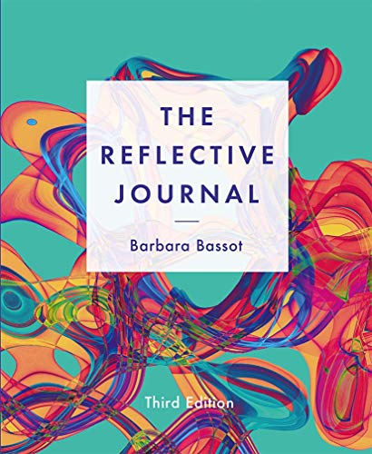 "The Reflective Journal" book cover with a plain design and simple black text on a white background.