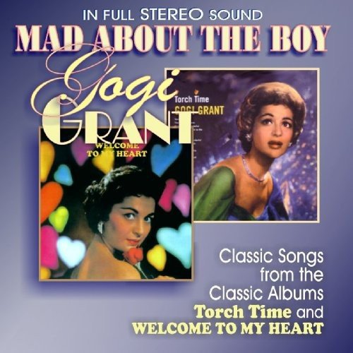 Gogi Grant CD cover featuring two images of the singer against a purple background.