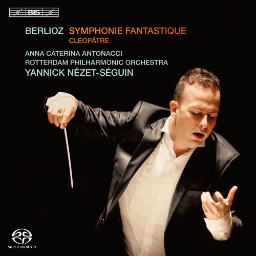 CD cover featuring a conductor in a black jacket, holding a baton.