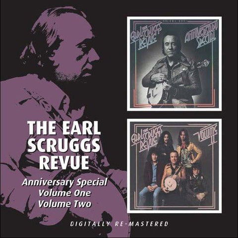 The Earl Scruggs Revue - Anniversary Special Volume 1 and 2 Audio CD