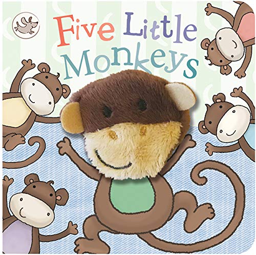 Five Little Monkeys (Finger Puppet Board Book with Monkey puppet for ages 0 and up)