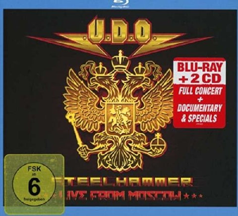 U.d.o. - Steelhammer - Live From Moscow (Bluray+2cd) [CD]