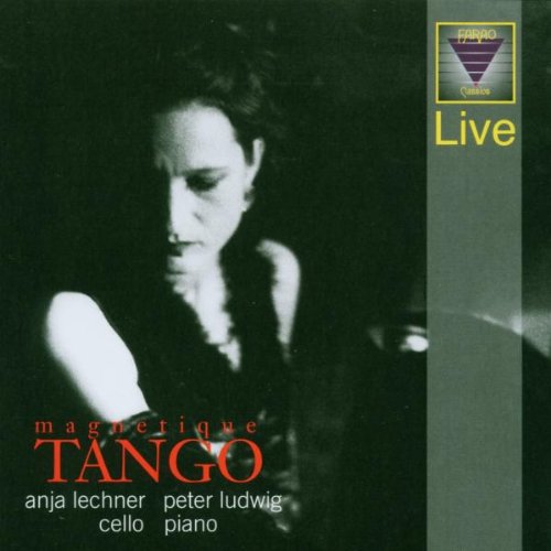 "CD cover featuring a black and white image of a woman playing cello."