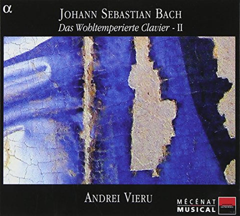 Andrei Vieru - JS Bach: Wohltemperierte Clavier Vol2 Audio CD