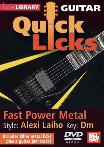 Lick Library: Alexi Laiho Quick Licks - Fast Power Metal [DVD]