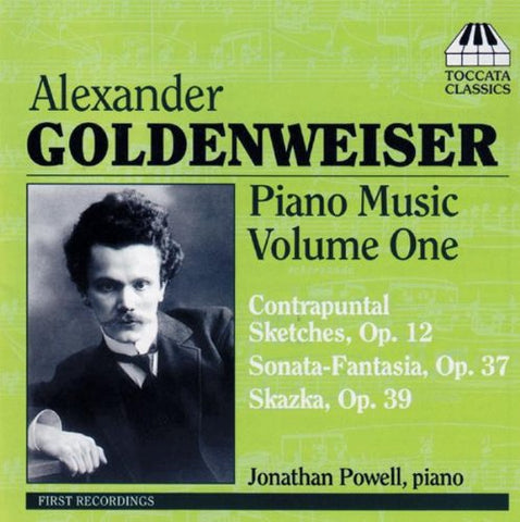 Jonathan Powell - Goldenweiser - Piano Music Vol. 1 [CD]