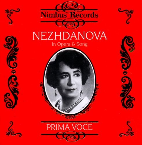 Red album cover with black swirls, featuring a black-and-white oval portrait of a woman.