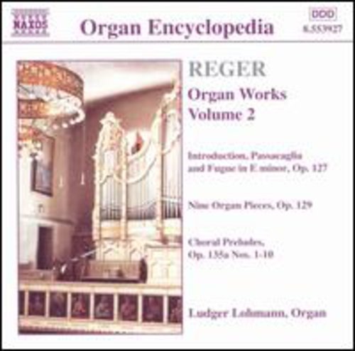 CD cover featuring a church organ and text describing the album's contents.