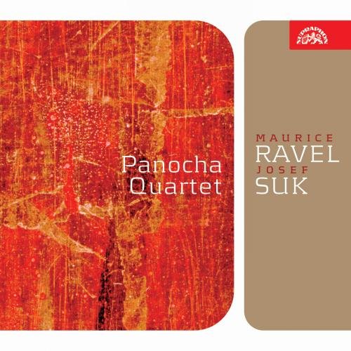CD cover with red and gold abstract design, white and red text on brown panel.