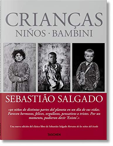 Book cover with "CHILDREN" title, three black-and-white child portraits, and red author section.