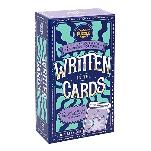 Professor PUZZLE | Written in the Cards | Puzzle | Ages 12+ | 3-8 Players | 30 Minutes Playing Time