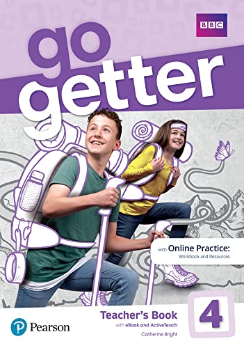GoGetter 4 Teacher's Book with MyEnglishLab & Online Extra Homework + DVD-ROM Pack
