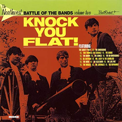 Various Artists - The Northwest Battle Of The Bands Vol. 2: Knock You Flat! (GREEN VINYL)  [VINYL]