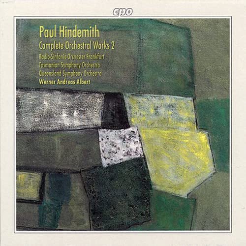 Queensland Soalbert - HINDEMITH, ORCHESTRAL WORKS VOL. 2 [CD]