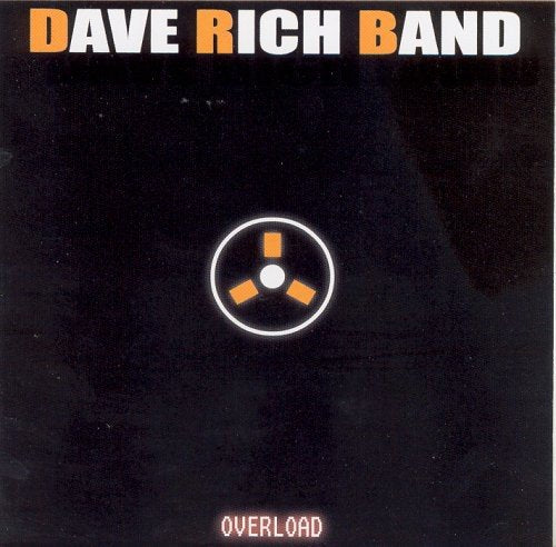 "Album cover with black background, orange and white text, and a radiation symbol."