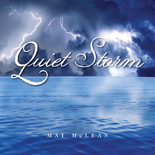 "Album cover featuring a stormy sea with lightning and 'Quiet Storm' text."