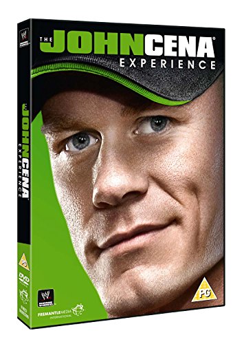 DVD case with close-up of John Cena wearing a black cap, green and black design.