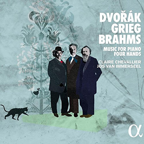 Claire Chevallier / Jos Van I - Dvorak / Grieg / Brahms: Music For Piano Four Hands [CD]