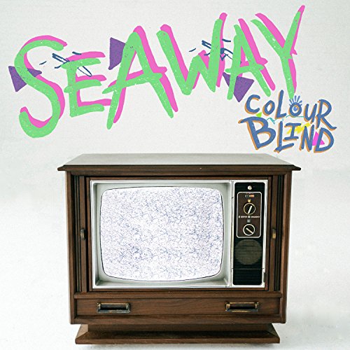 "Album cover featuring a vintage TV with static on the screen."
