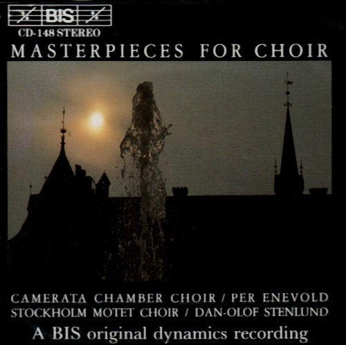 A CD cover featuring a fountain and church silhouettes against a moonlit sky.