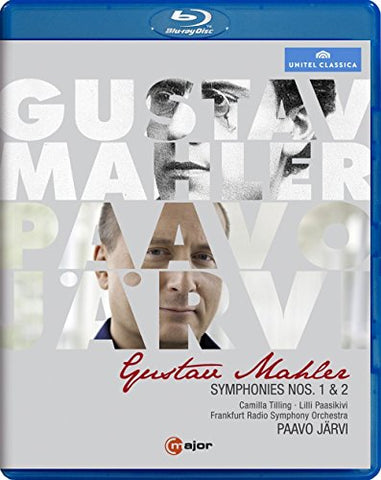 Mahler: Symphonies Nos. 1 and 2 [Paavo Järvi, Frankfurt Radio Symphony Orchestra] [C Major Blu-ray] [NTSC] [2014] [Region Free] Blu-ray