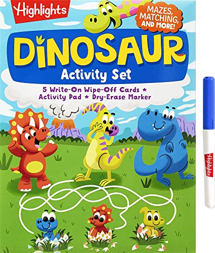 Dinosaur Activity Set (Highlights Puzzle and Activity Sets): Mazes, Matching, and More!