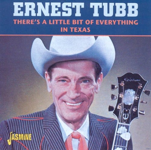 "CD cover with Ernest Tubb in a cowboy hat holding a guitar."