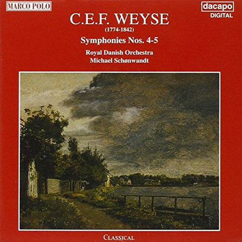 Weyse C - Symphonies 4-5 [CD]