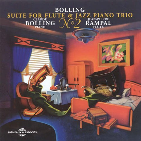 Claude Bolling - Suite For Flute & Jazz Piano Trio No2 [CD]