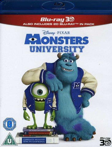 Monsters University (Blu-ray 3D + Blu-ray) [Region Free] Blu-ray